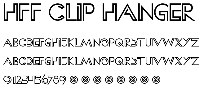 HFF Clip Hanger police